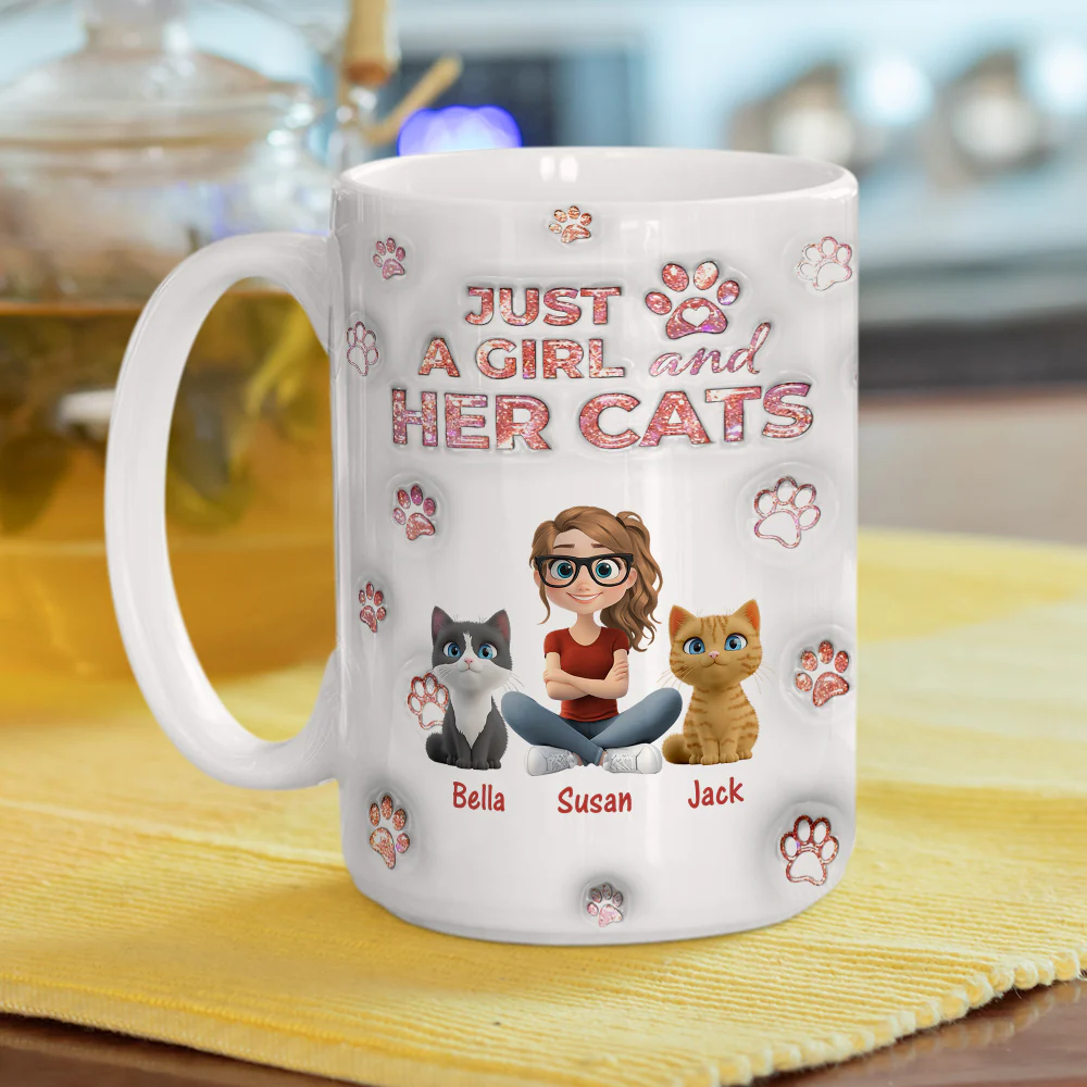 Cats Are The Miracle - Personalized Custom 3D Inflated Effect Mug - Image 5