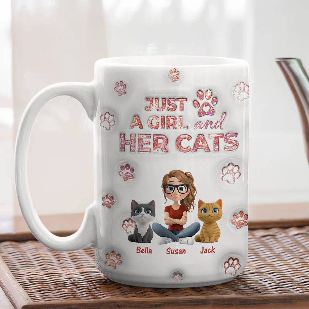 Cats Are The Miracle - Personalized Custom 3D Inflated Effect Mug - Image 6