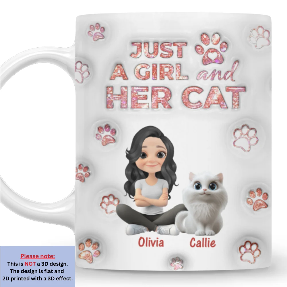 Cats Are The Miracle - Personalized Custom 3D Inflated Effect Mug - Image 8