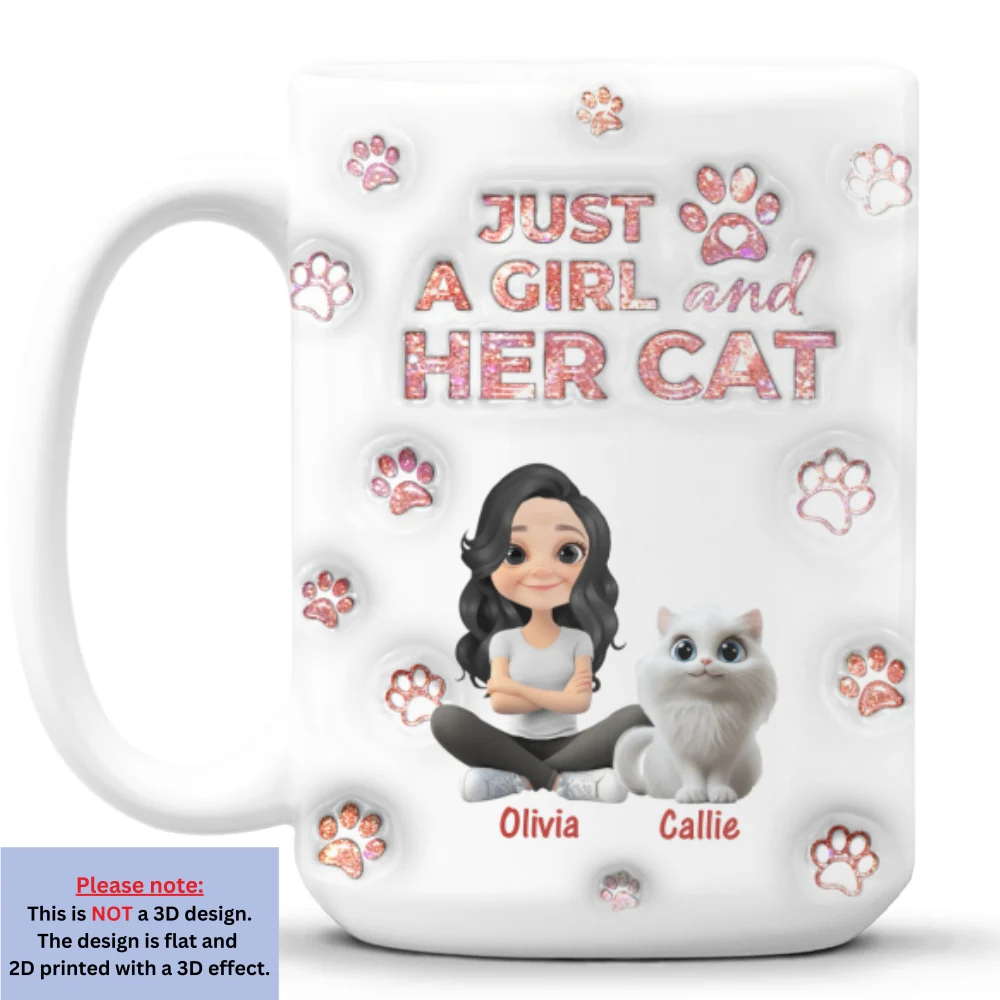 Cats Are The Miracle - Personalized Custom 3D Inflated Effect Mug - Image 9