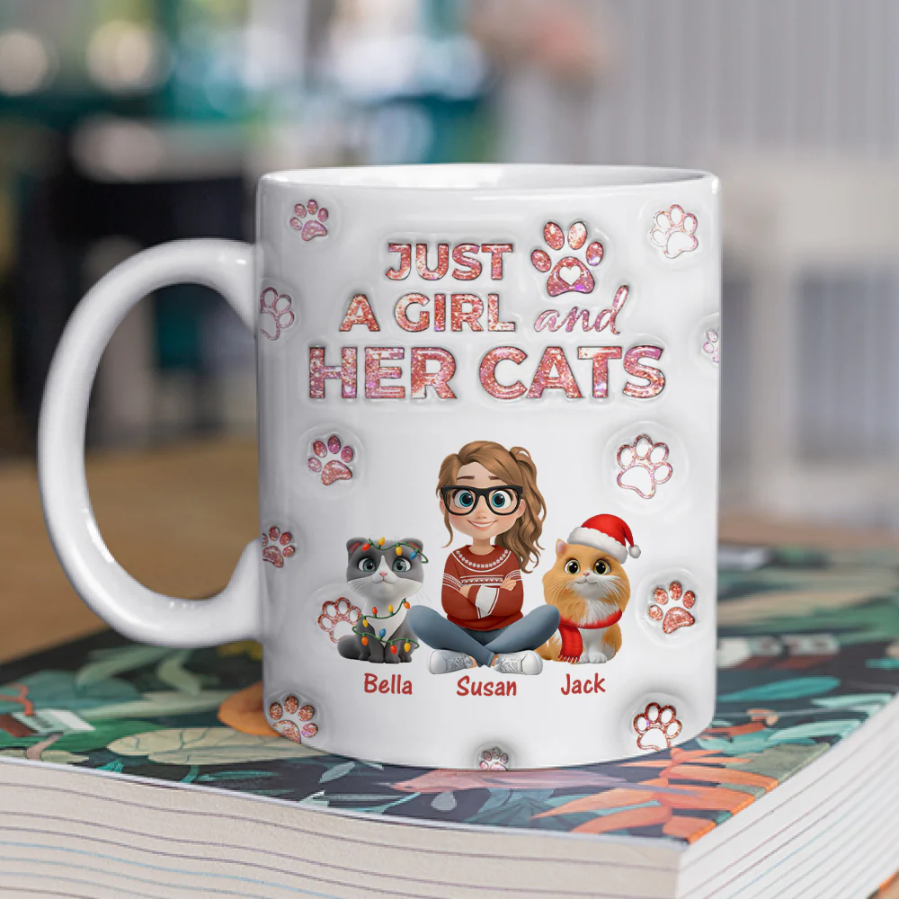 Cats Are The Miracle - Personalized Custom 3D Inflated Effect Mug - Image 2