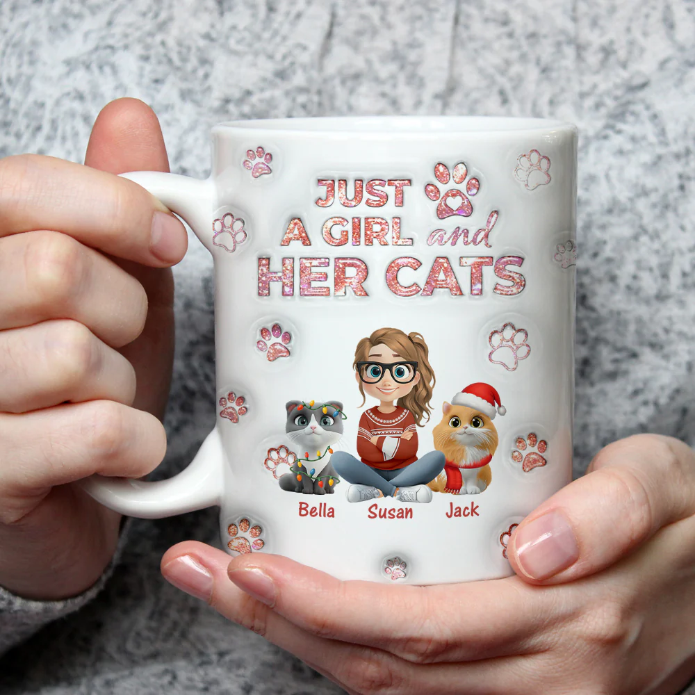 Cats Are The Miracle - Personalized Custom 3D Inflated Effect Mug - Image 3