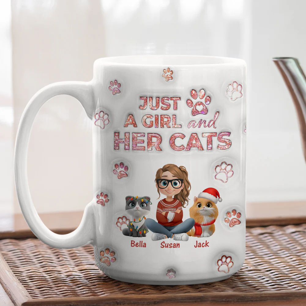 Cats Are The Miracle - Personalized Custom 3D Inflated Effect Mug - Image 4