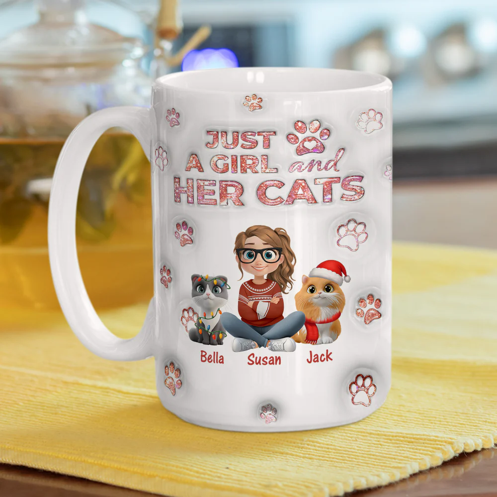 Cats Are The Miracle - Personalized Custom 3D Inflated Effect Mug - Image 5