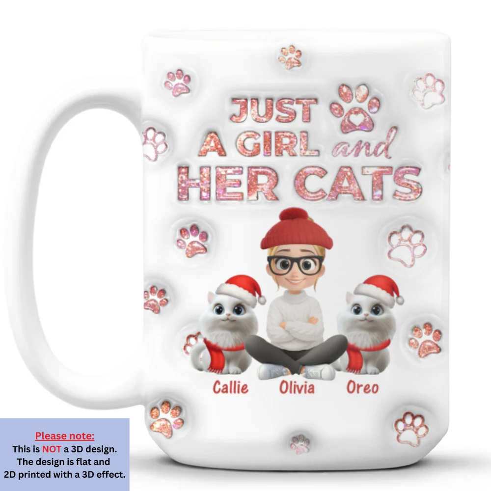 Cats Are The Miracle - Personalized Custom 3D Inflated Effect Mug - Image 8