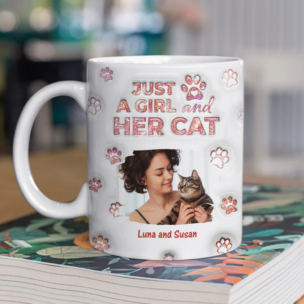 Cats Are The Miracle Photo - Personalized Custom 3D Inflated Effect Mug - Image 2