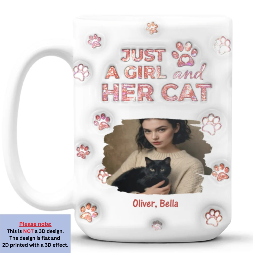 Cats Are The Miracle Photo - Personalized Custom 3D Inflated Effect Mug - Image 8