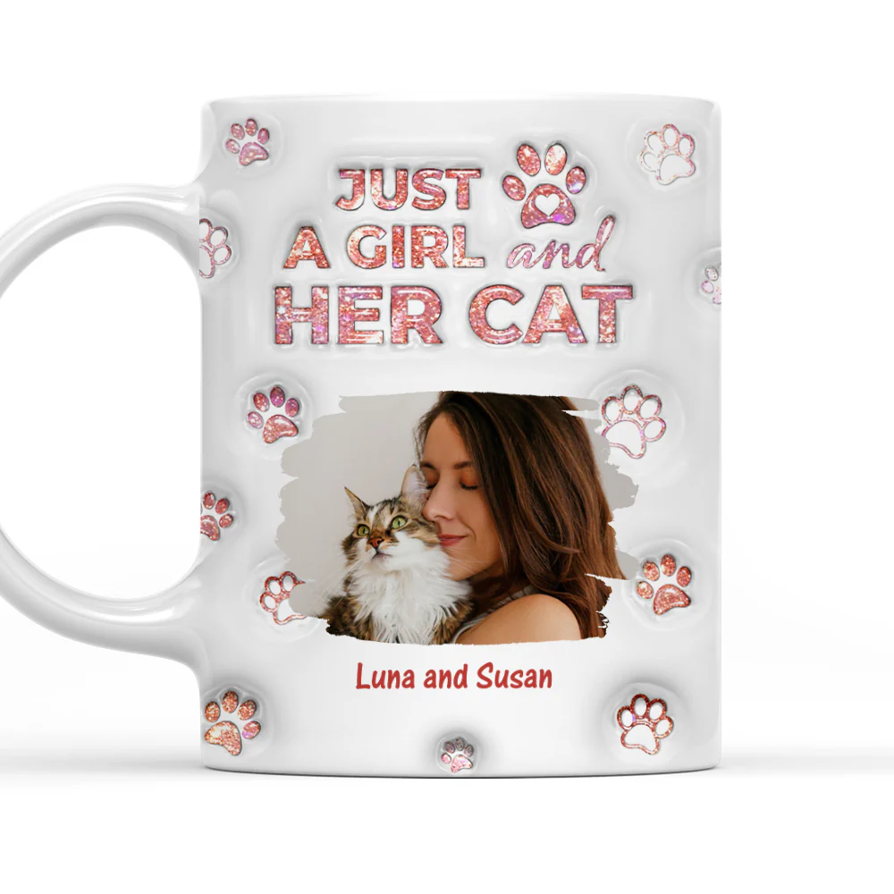 Cats Are The Miracle Photo - Personalized Custom 3D Inflated Effect Mug