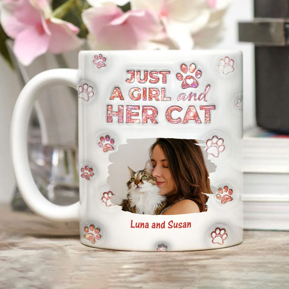 Cats Are The Miracle Photo - Personalized Custom 3D Inflated Effect Mug - Image 2