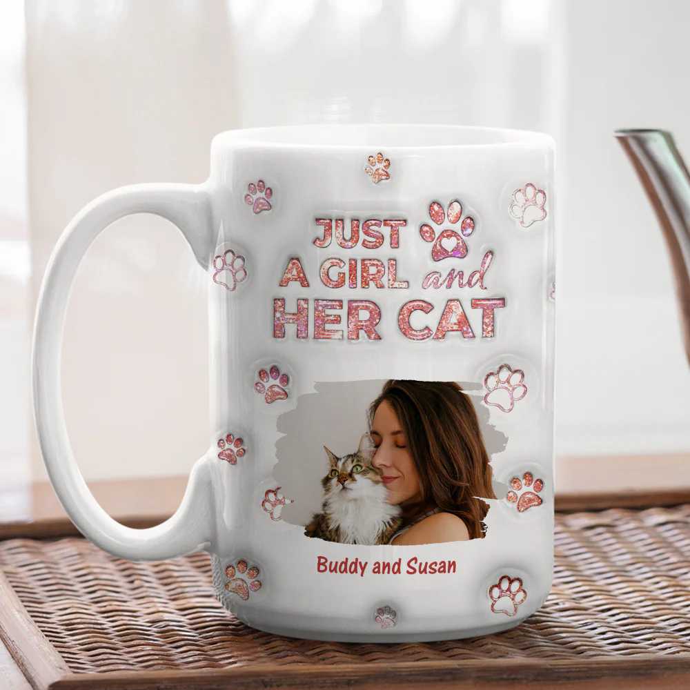 Cats Are The Miracle Photo - Personalized Custom 3D Inflated Effect Mug - Image 5