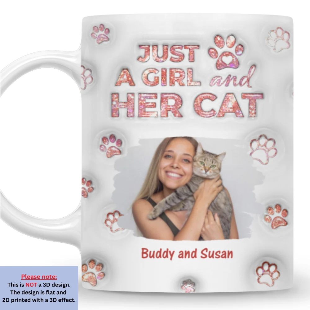 Cats Are The Miracle Photo - Personalized Custom 3D Inflated Effect Mug - Image 8