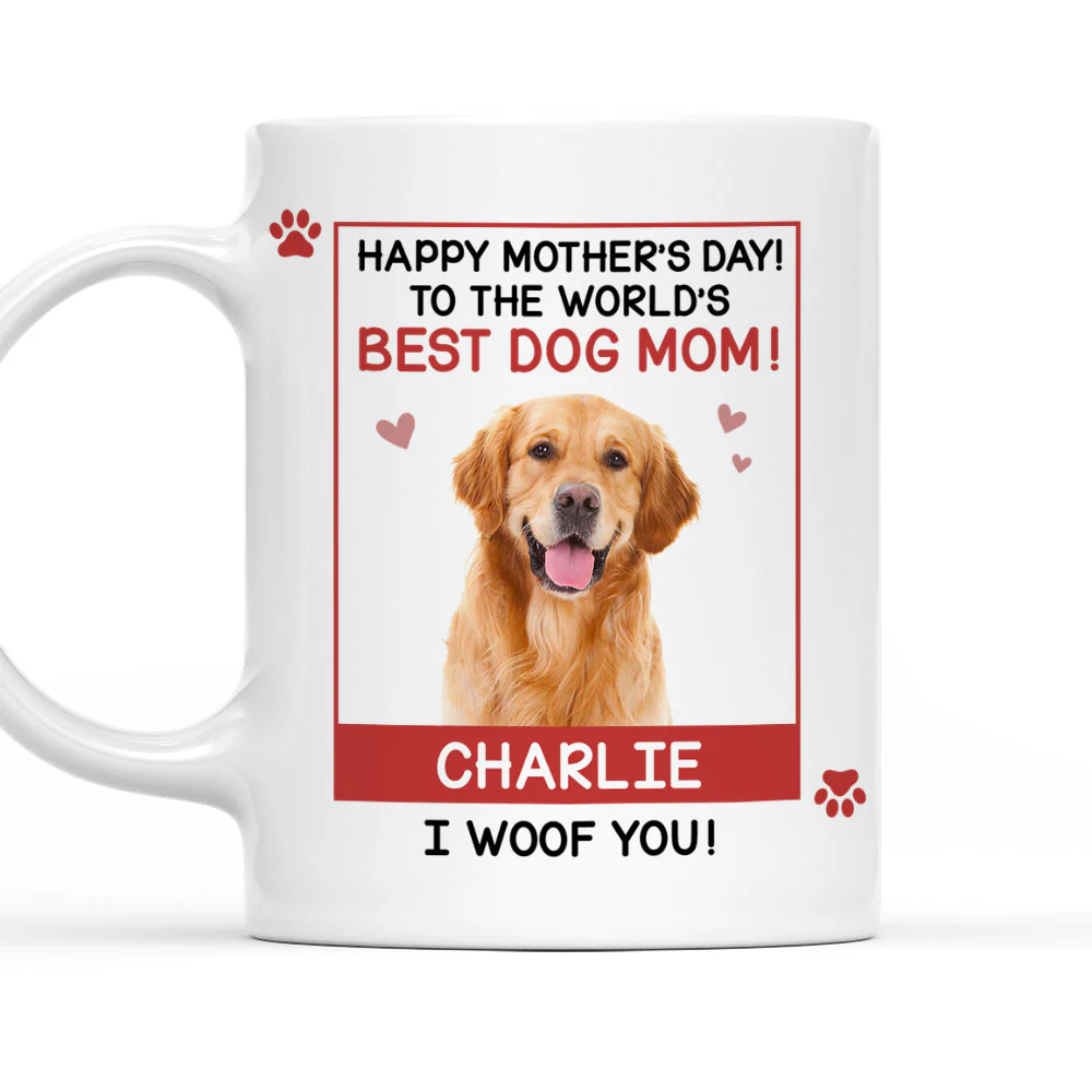 Celebrate Dog Mom Day Photo - Personalized Custom Coffee Mug