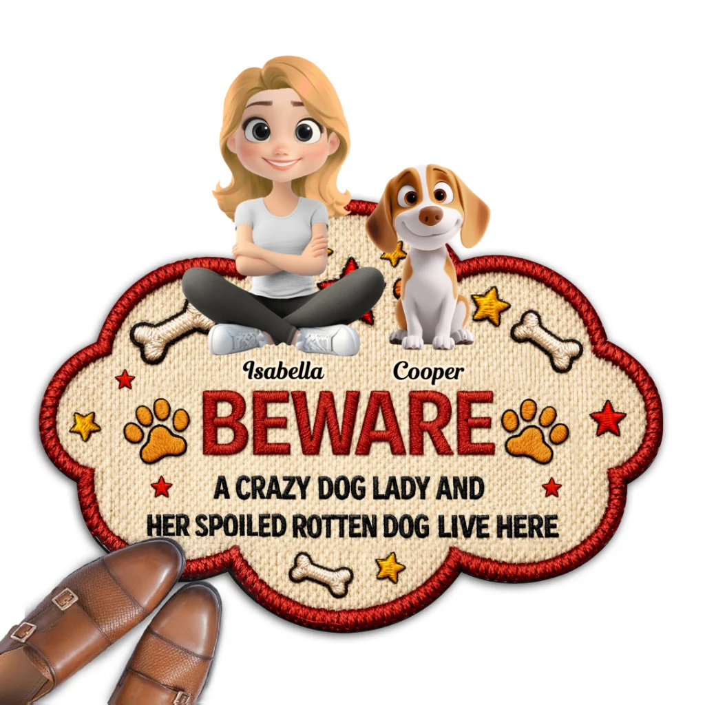 Certified Dog Spoiler - Personalized Custom Doormat - Image 7