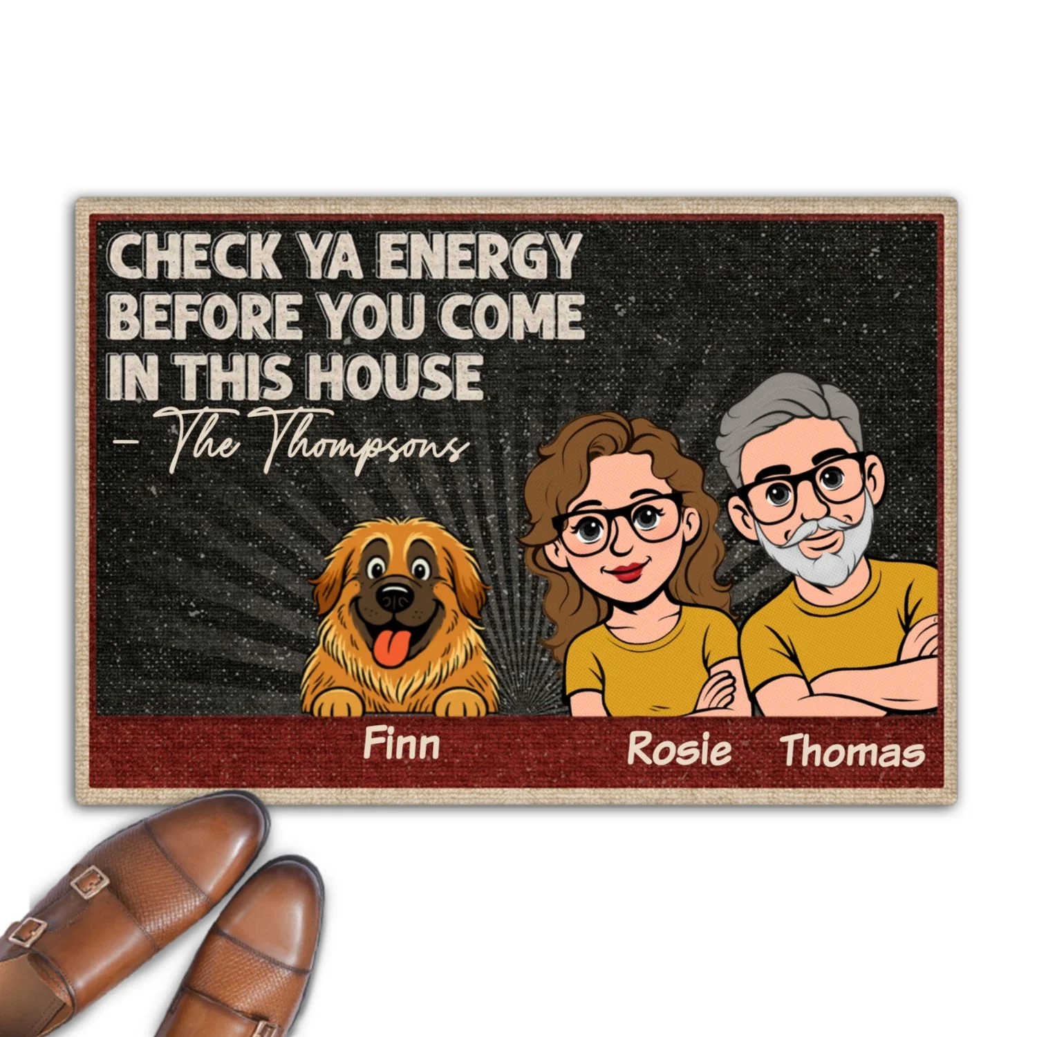Check Energy - Personalized Custom Doormat - Image 7