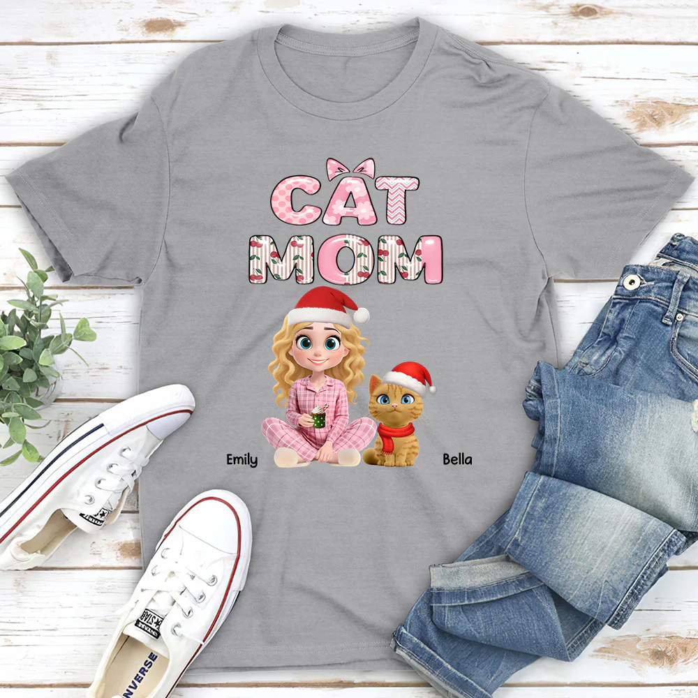 Cherry On Top Of Cats - Personalized Custom Unisex T-shirt - Image 2