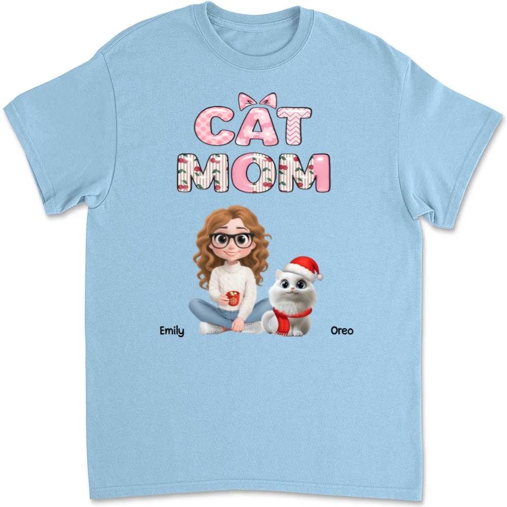 Cherry On Top Of Cats - Personalized Custom Unisex T-shirt - Image 7