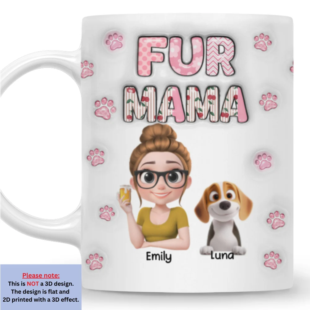 Cherry On Top Of Us - Personalized Custom 3D Inflated Effect Mug - Image 8