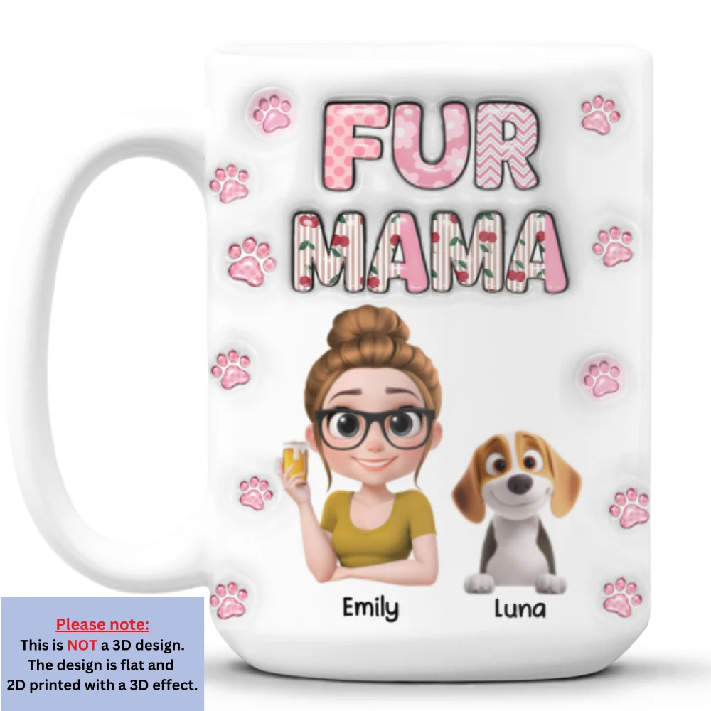 Cherry On Top Of Us - Personalized Custom 3D Inflated Effect Mug - Image 9