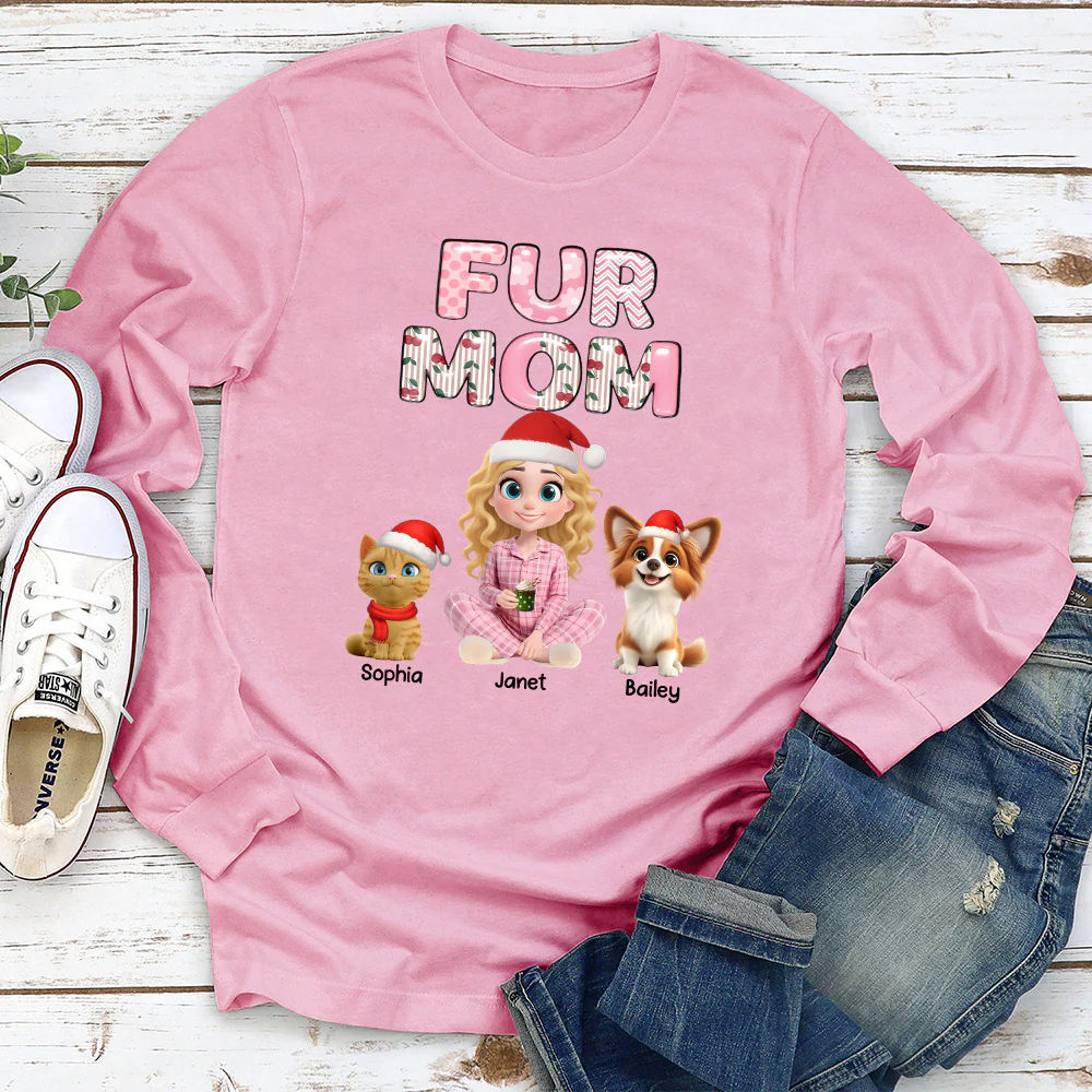 Cherry On Top Of Us - Personalized Custom Long Sleeve T-shirt - Image 3