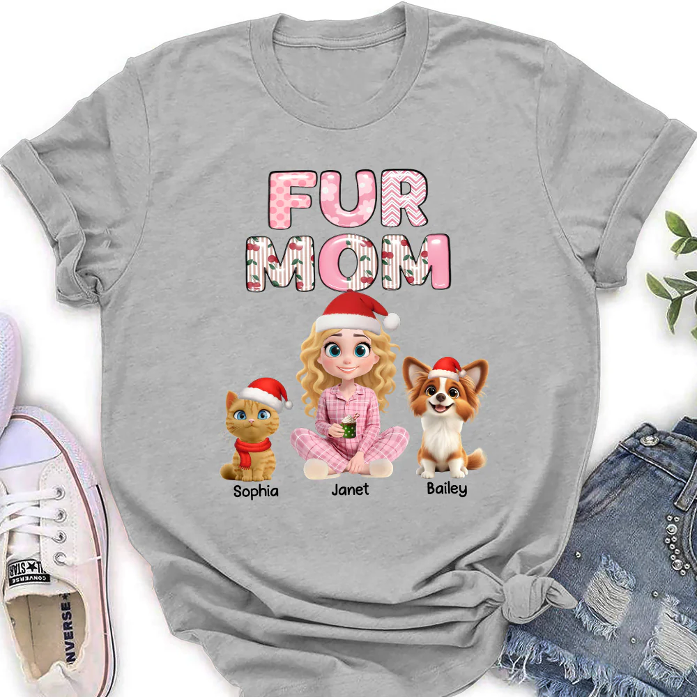 Cherry On Top Of Us - Personalized Custom Women's T-shirt - Image 2
