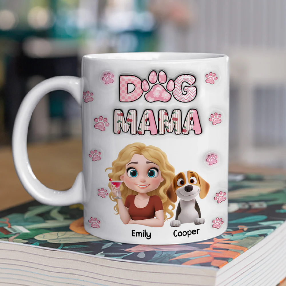 Cherry On Top - Personalized Custom 3D Inflated Effect Mug - Image 7