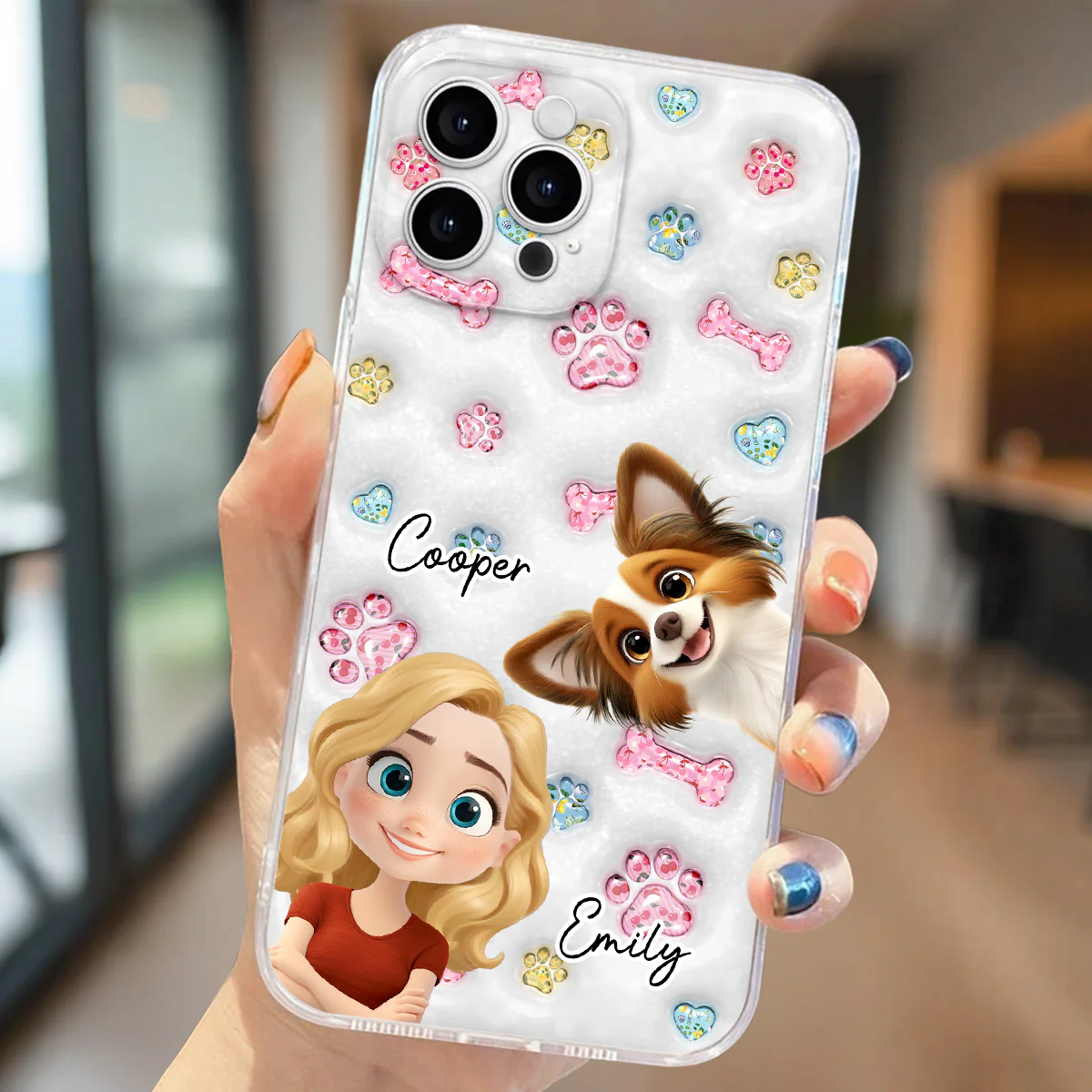 Cherry On Top - Personalized Custom 3D Inflated Effect Phone Case - Image 2