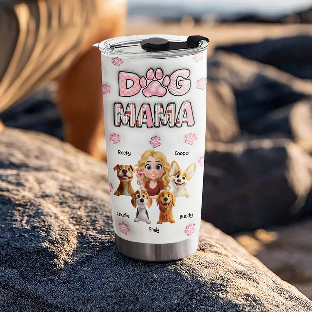 Cherry On Top - Personalized Custom 3D Inflated Effect Tumbler - Image 5