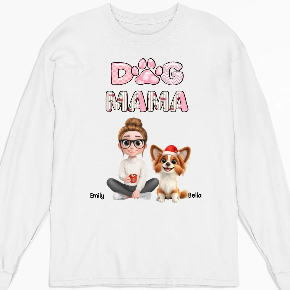 Cherry On Top - Personalized Custom Long Sleeve T-shirt - Image 4