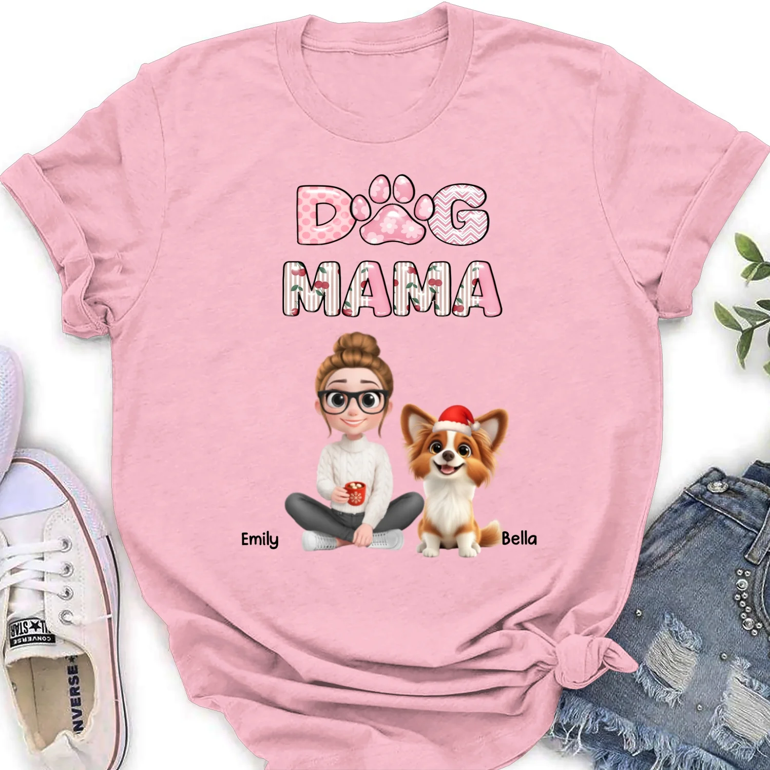 Cherry On Top - Personalized Custom Women's T-shirt - Image 6