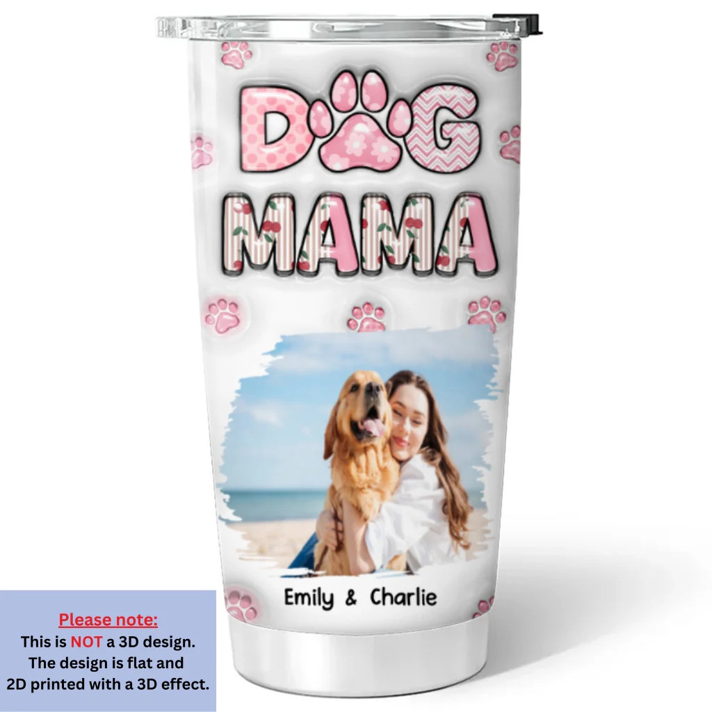 Cherry On Top Photo - Personalized Custom 3D Inflated Effect Tumbler