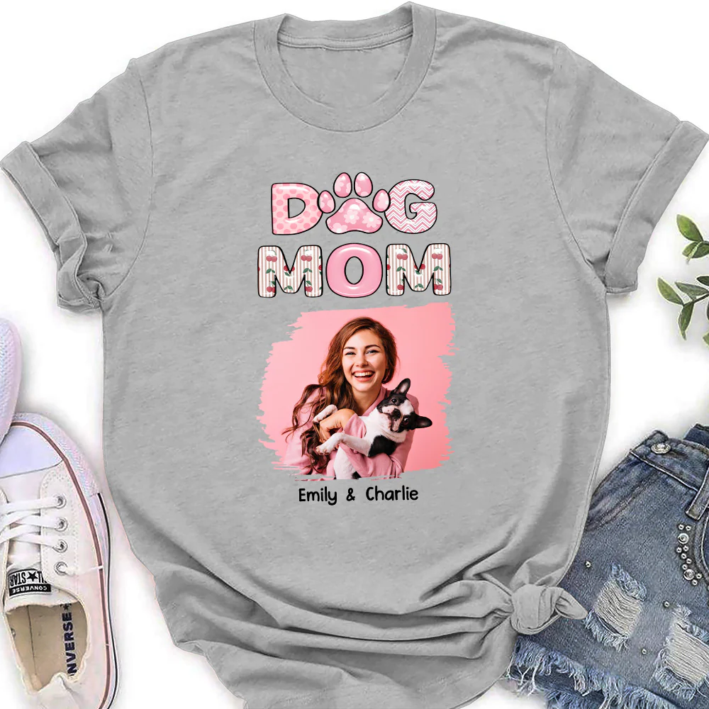 Cherry On Top Photo - Personalized Custom Women's T-shirt - Image 2