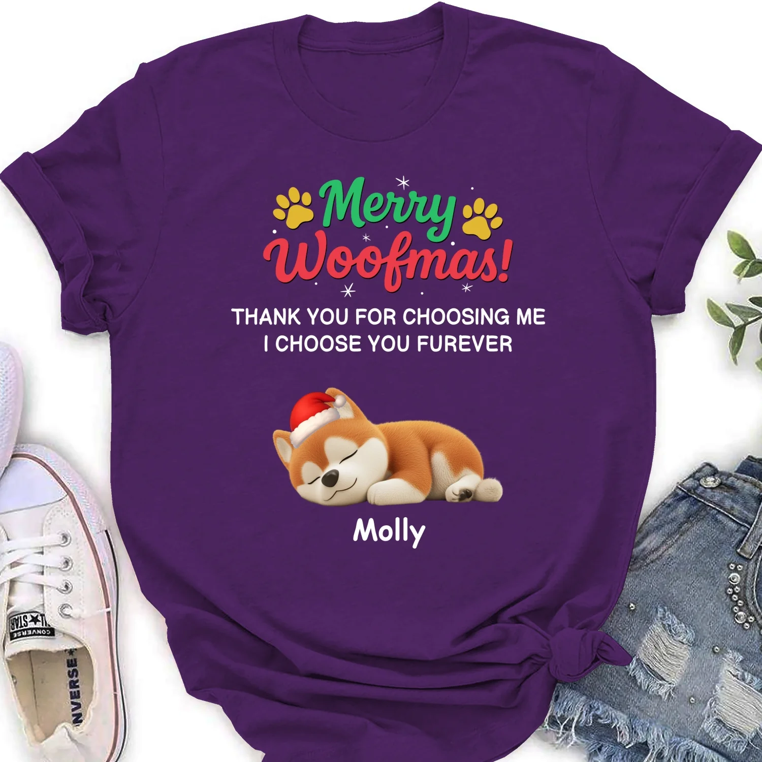 Choose You Forever - Personalized Custom Women's T-shirt - Image 10