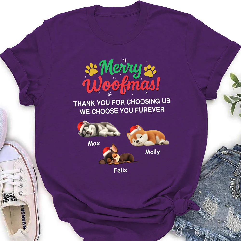Choose You Forever - Personalized Custom Women's T-shirt - Image 3