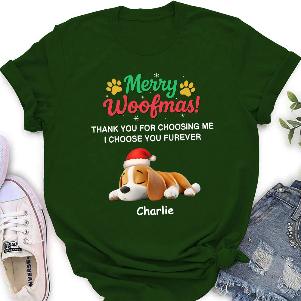 Choose You Forever - Personalized Custom Women's T-shirt - Image 5