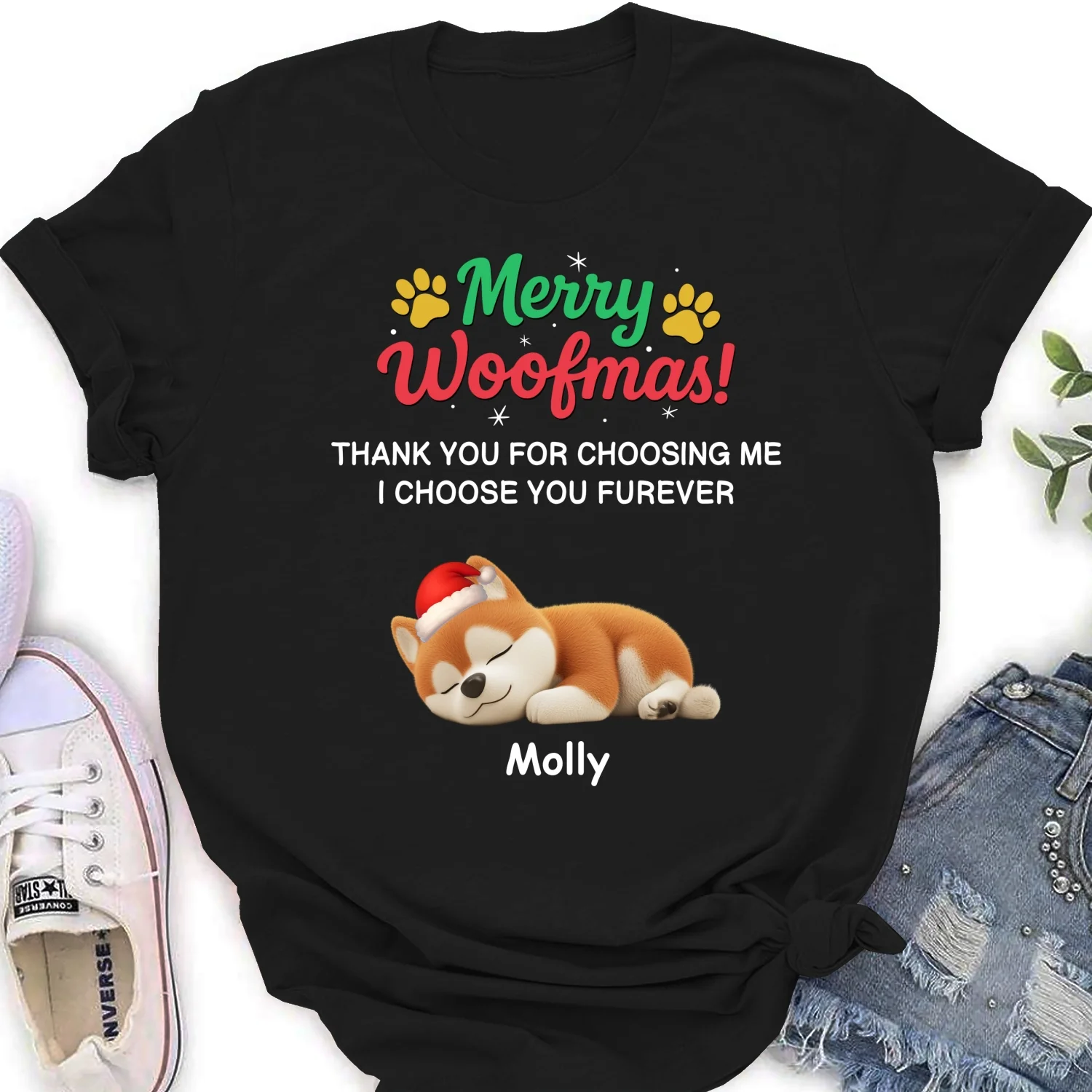 Choose You Forever - Personalized Custom Women's T-shirt - Image 6