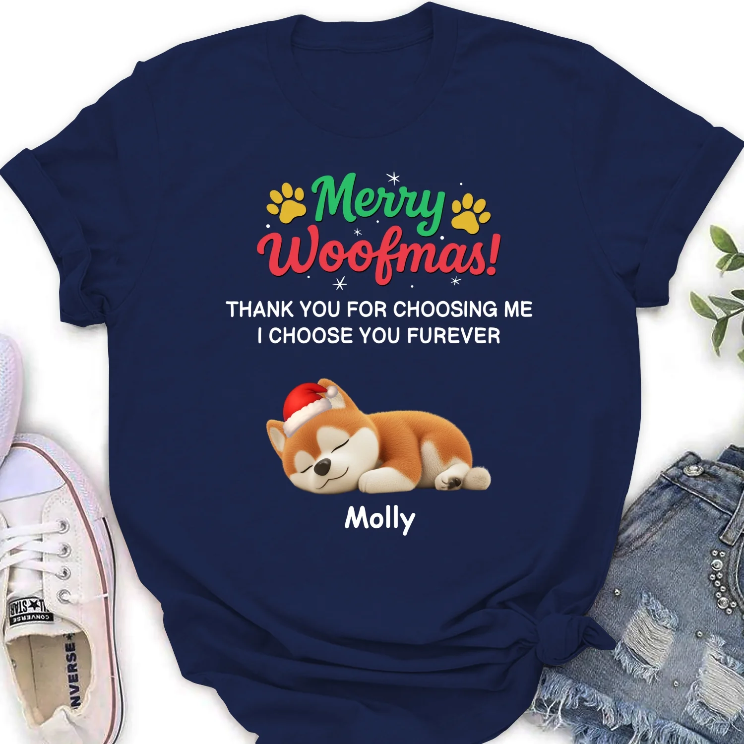 Choose You Forever - Personalized Custom Women's T-shirt - Image 7