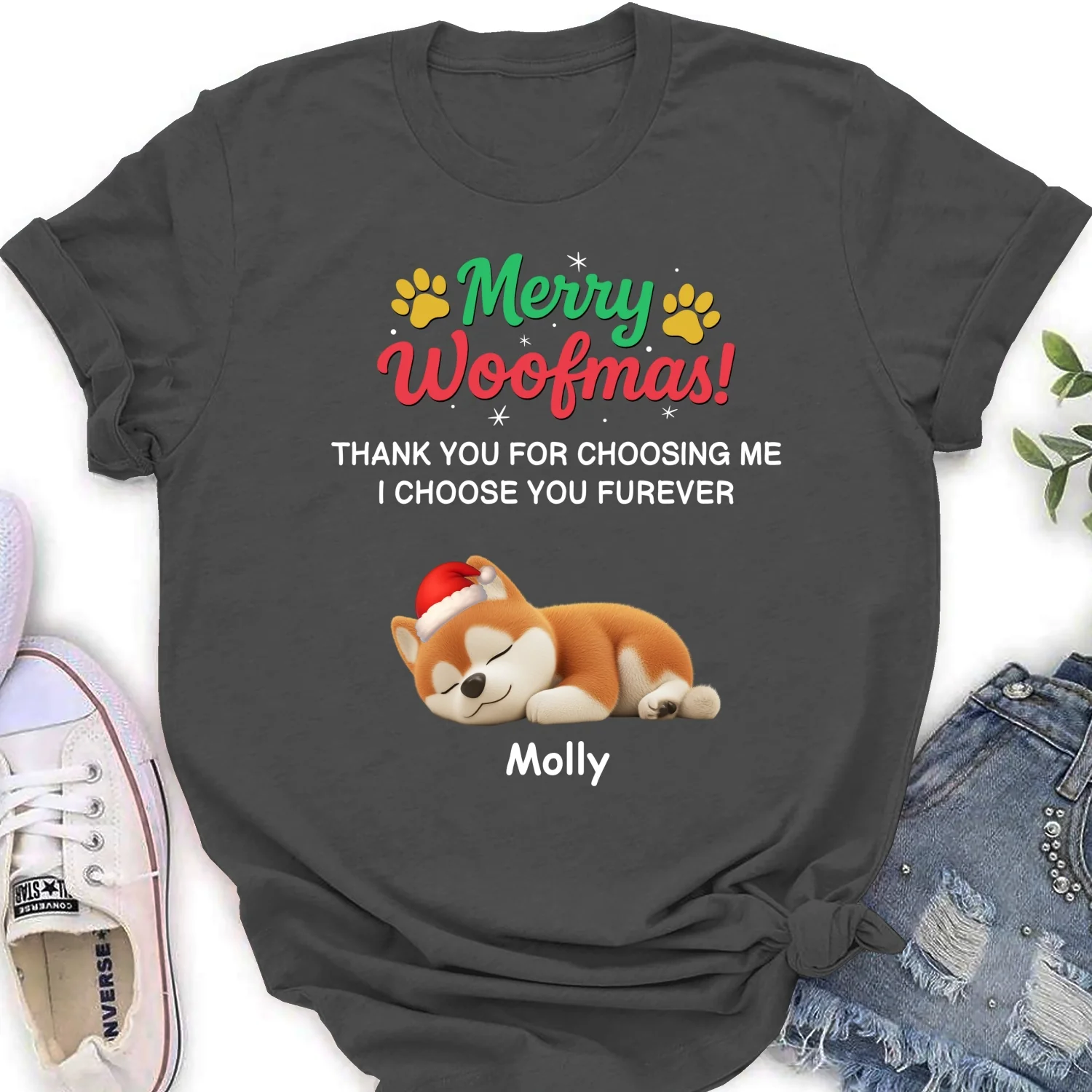 Choose You Forever - Personalized Custom Women's T-shirt - Image 9