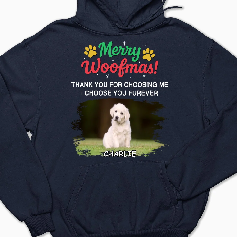 Choose You Forever Photo - Personalized Custom Hoodie - Image 3