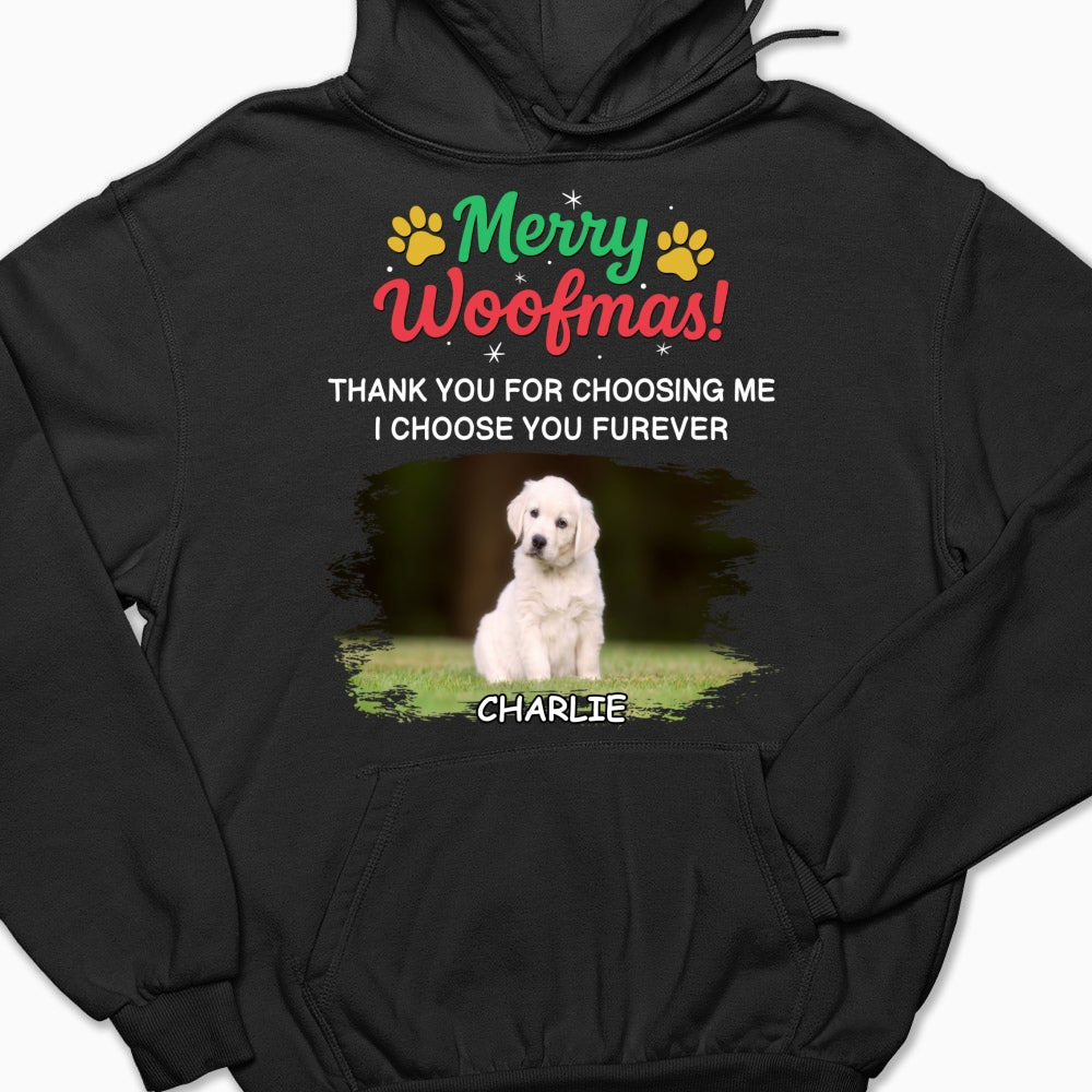 Choose You Forever Photo - Personalized Custom Hoodie - Image 4