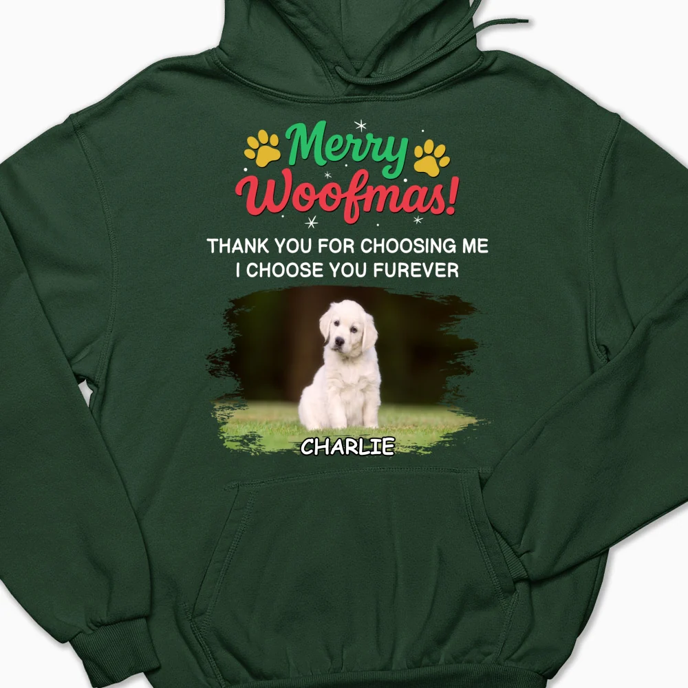 Choose You Forever Photo - Personalized Custom Hoodie - Image 5