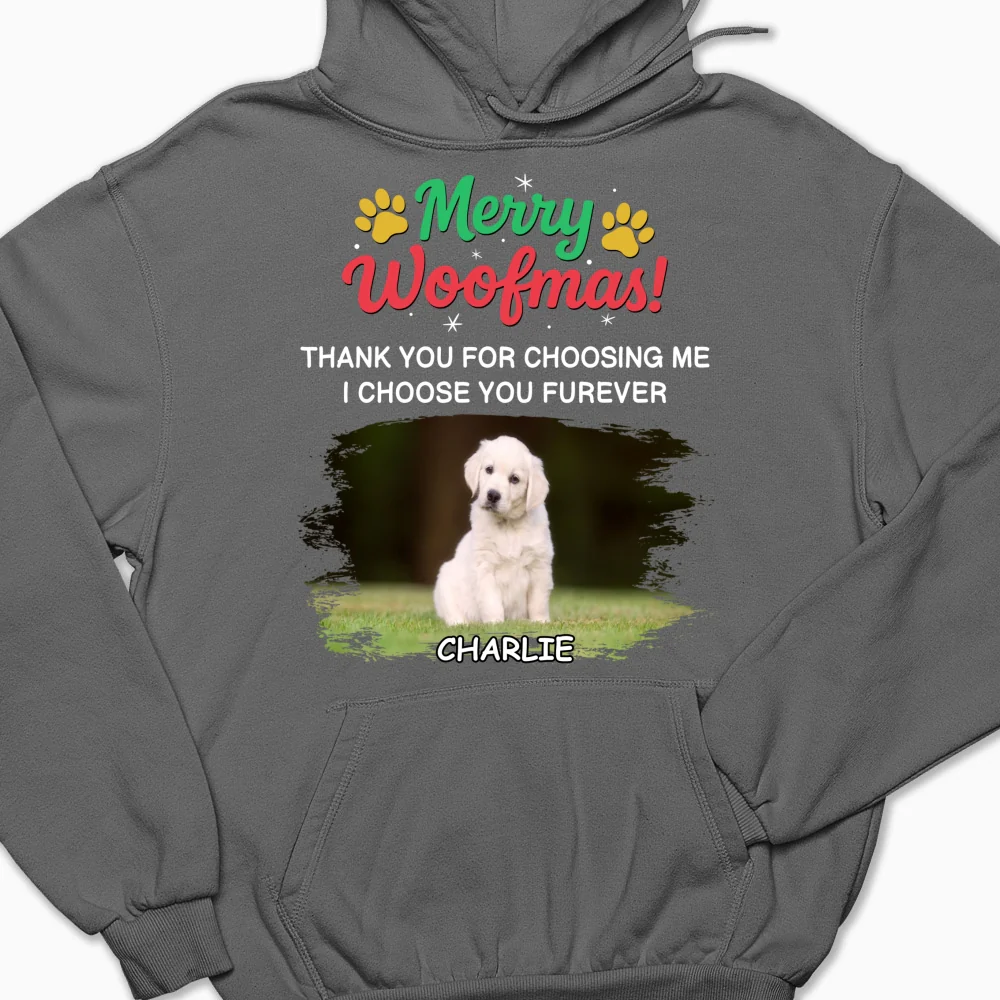 Choose You Forever Photo - Personalized Custom Hoodie - Image 7