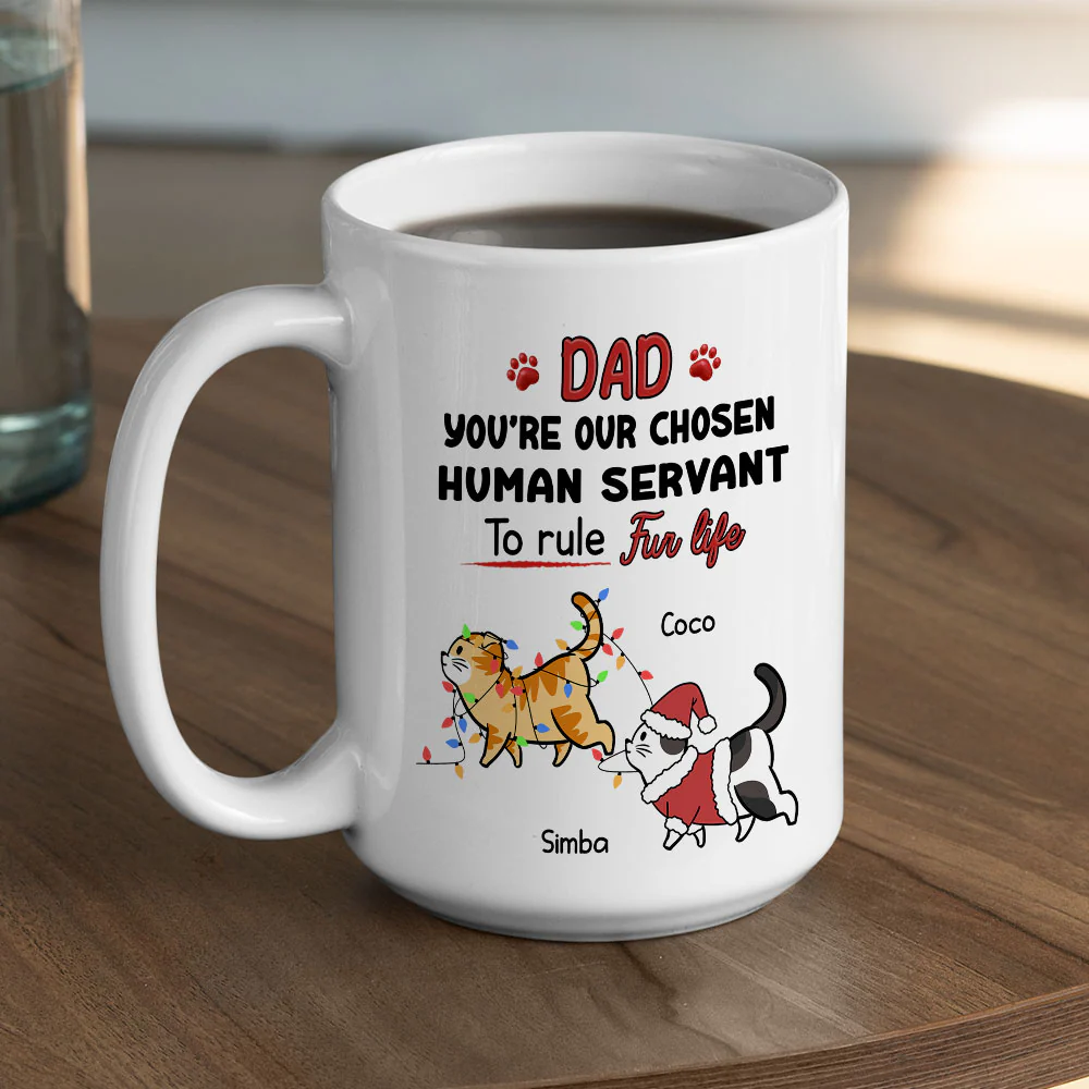 Chosen One To Rule - Personalized Custom Coffee Mug - Image 3