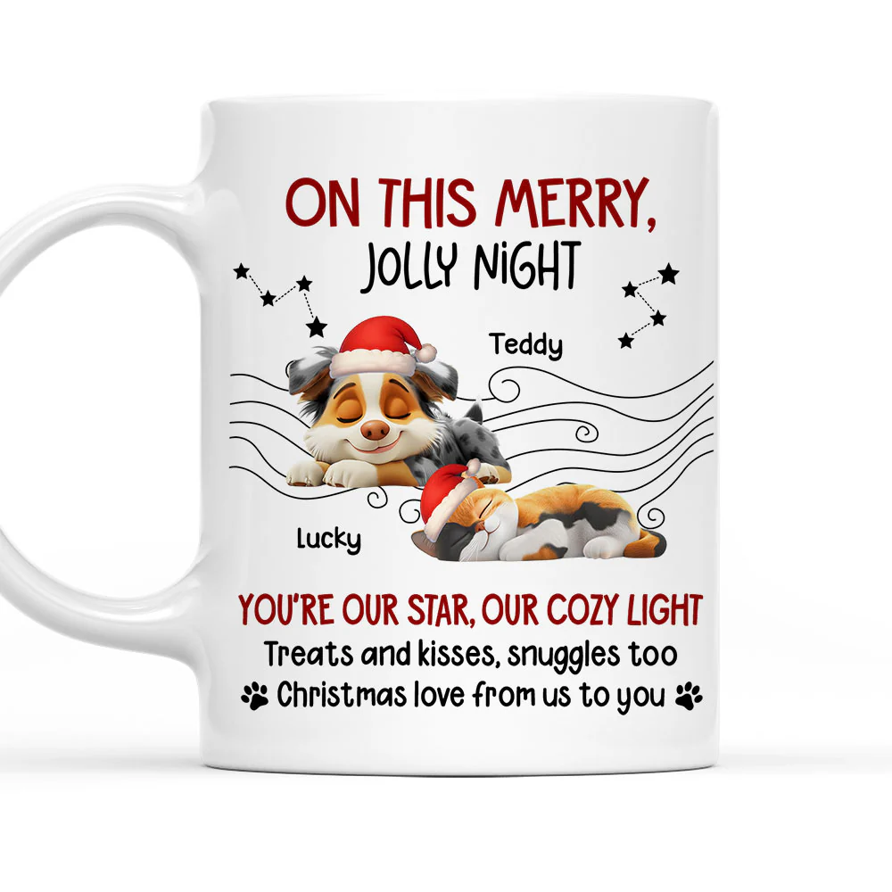 Christmas Love From Me - Personalized Custom Coffee Mug