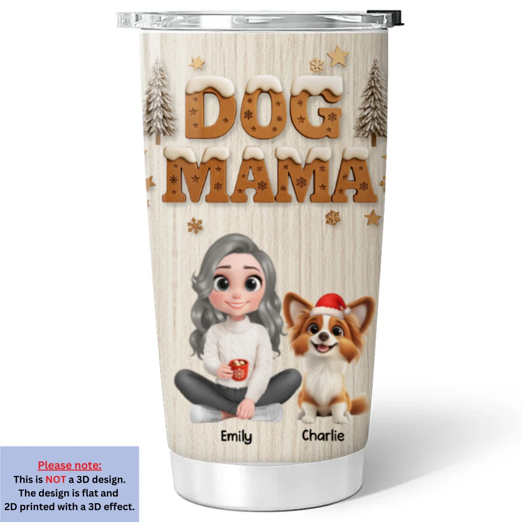 Christmas Snowball - Personalized Custom Tumbler - Image 6