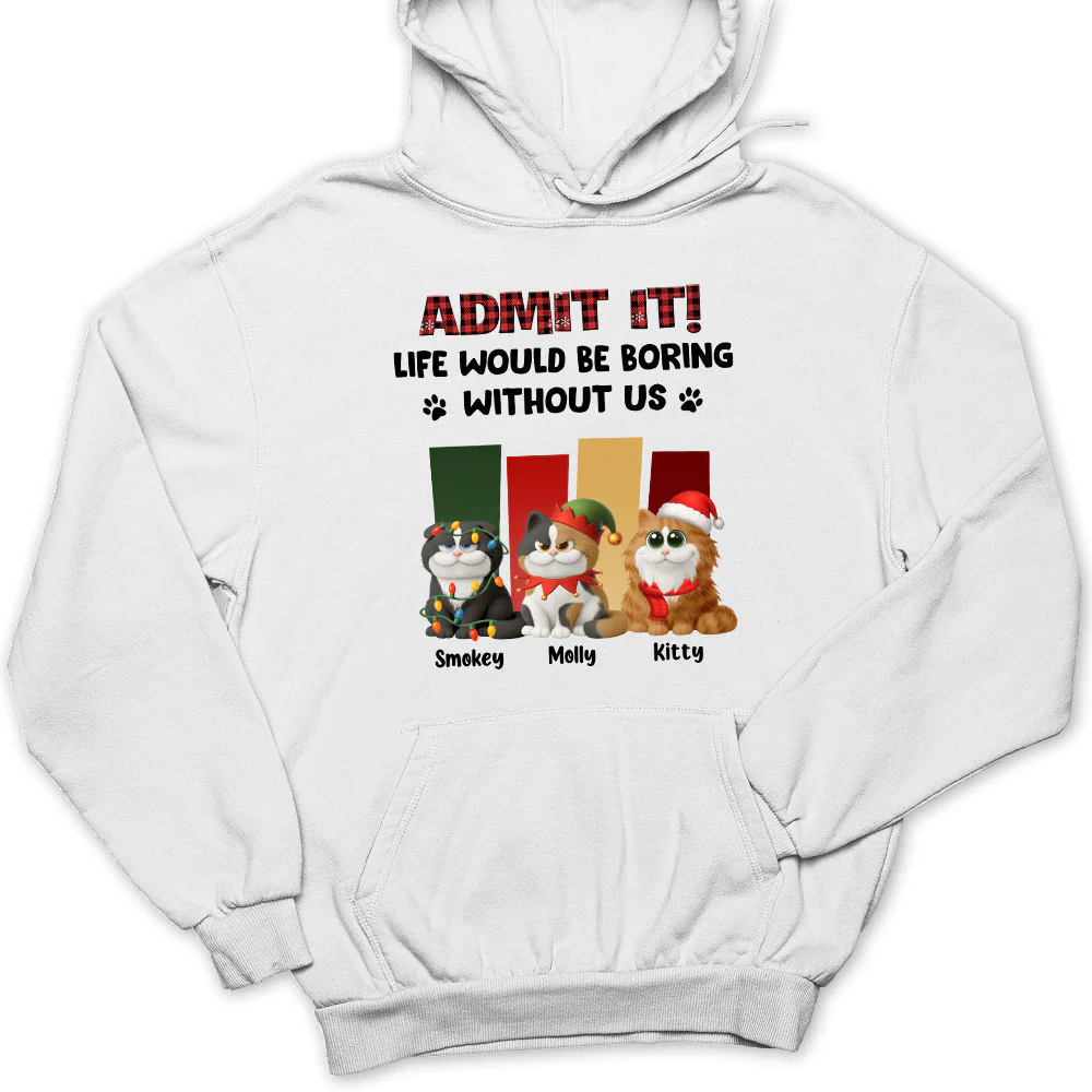 Christmas Without Me - Personalized Custom Hoodie