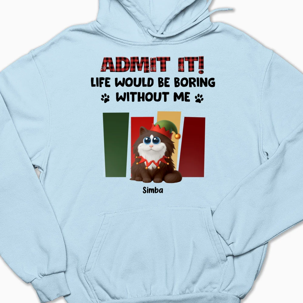 Christmas Without Me - Personalized Custom Hoodie - Image 5