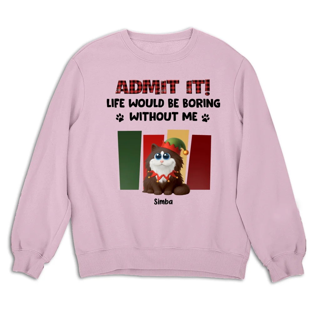Christmas Without Me - Personalized Custom Sweatshirt - Image 5