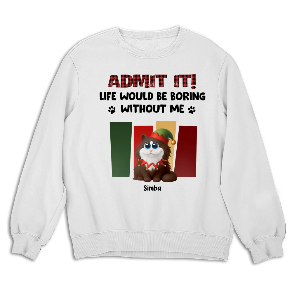 Christmas Without Me - Personalized Custom Sweatshirt - Image 6