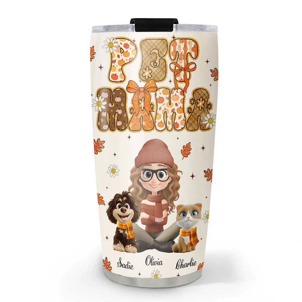 Cinnamon Latte Fur Ver - Personalized Custom Tumbler