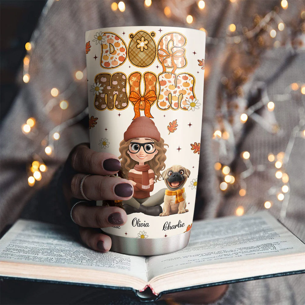 Cinnamon Latte - Personalized Custom Tumbler - Image 3